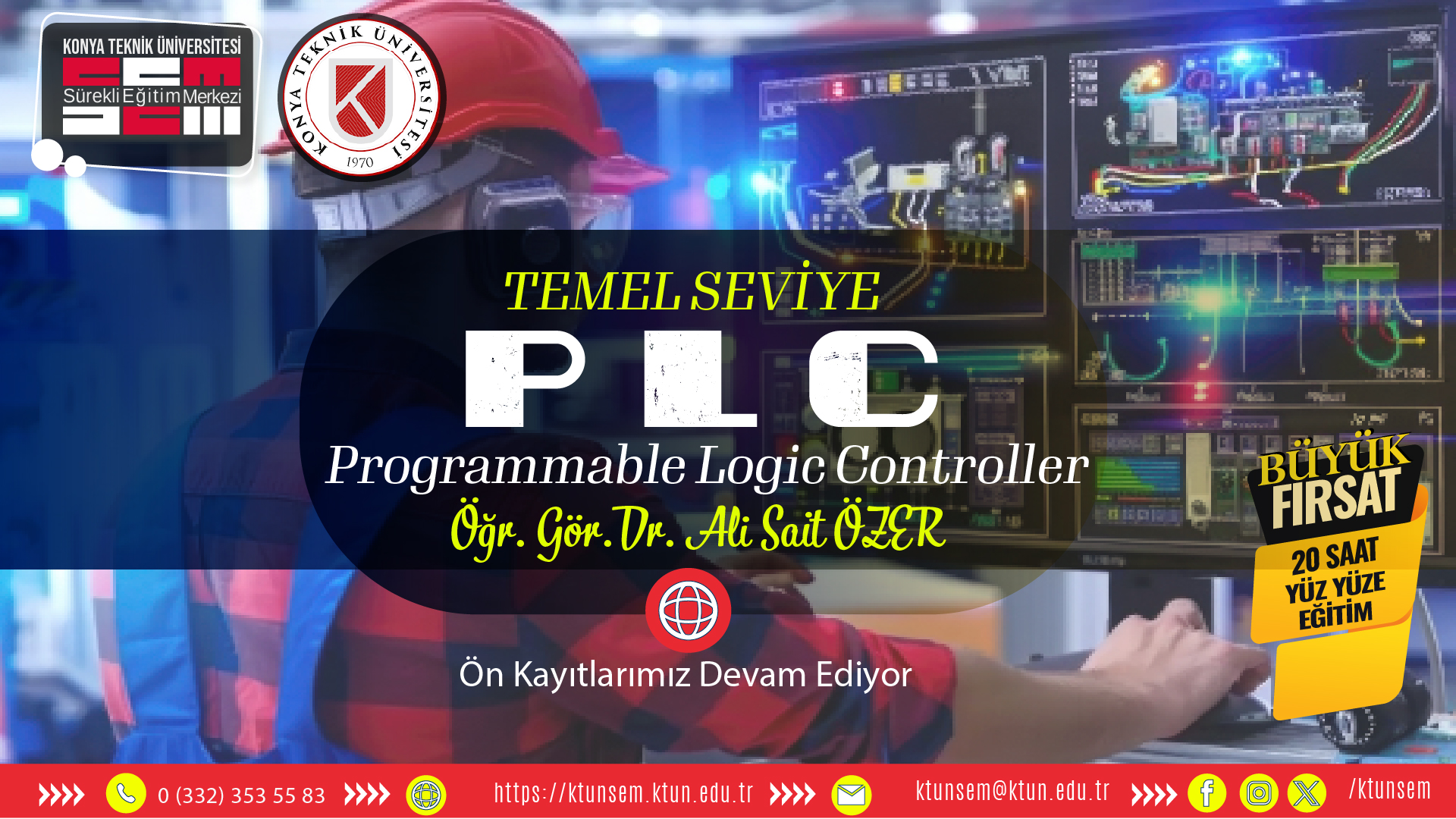 Temel Seviye Programlanabilir Lojik Kontrol PLC Eğitimi